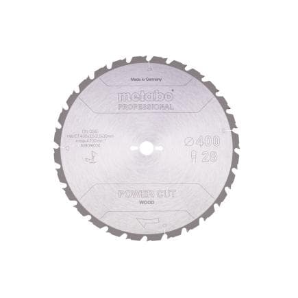 METABO 628018000 - Lame de scie "Power cut wood - Professional", TZ 10°
