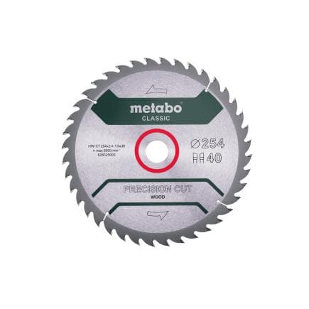 METABO 628326000 - Lame de scie "Precision cut wood - Classic", WZ 20° /B