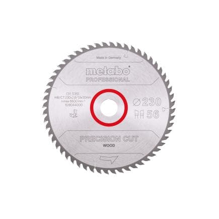 METABO 628072000 - Lame de scie "Precision cut wood - Professional", WZ 15°