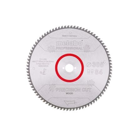 METABO 628221000 - Lame de scie "Precision cut wood - Professional", WZ 5° neg