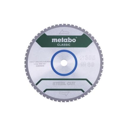 METABO 628668000 - Lame de scie "Steel cut - Classic", FZ/FA 4°