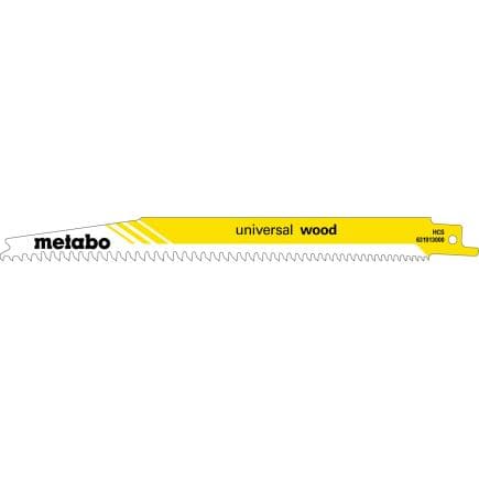 METABO 631910000 - Lames de scie sabre "Universal wood" (2 pcs.)
