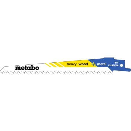 METABO 628250000 - Lames de scie sabre "Heavy wood + metal" (25 stk.)