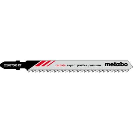 METABO 623687000 - Lames de scie sauteuse "Expert plastics premium" (3 pcs.)