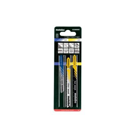 METABO 623968000 - Jeu de bois+métal lames de scies sauteuses (3 pcs.)