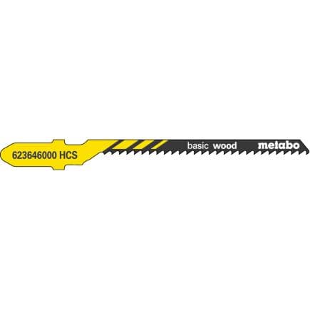METABO 623606000 - Lames de scie sauteuse "Basic wood" (25 pcs.)
