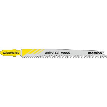 METABO 623617000 - Lames de scie sauteuse "Universal wood" (25 pcs.)