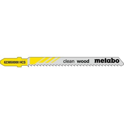 METABO 623691000 - Lames de scie sauteuse "Clean wood" (25 pcs.)