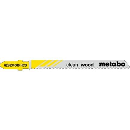 METABO 623962000 - Lames de scie sauteuse "Clean wood" (3 pcs.)