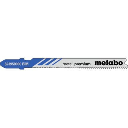 METABO 623950000 - Lames de scie sauteuse "Metal premium" progr. (5 pcs.)