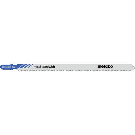 METABO 623604000 - Lames de scie sauteuse "Sandwich metal" (5 pcs.)