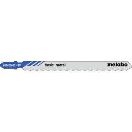 METABO 623692000 - Lames de scie sauteuse "Basic metal" (25 pcs.)