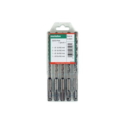 METABO 630581000 - Jeu de forets SDS-plus Pro 4 (5 pcs.)