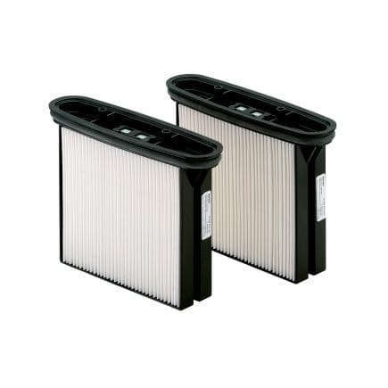 METABO 630326000 - Cassettes de filtres HEPA, polyester, classe de poussière H (HEPA 14) (2 pcs.)