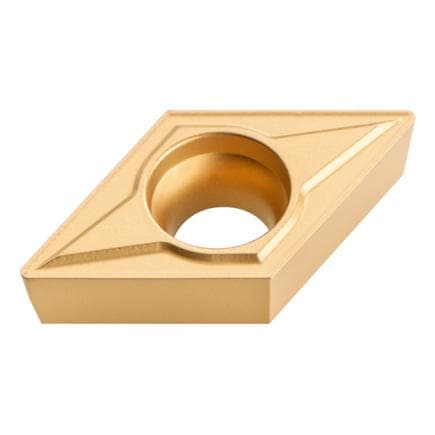 METABO 623560000 - Plaquettes amovibles en carbure chanfrein de 45°, ISO DCMT 11 T 304 (10 pcs.)