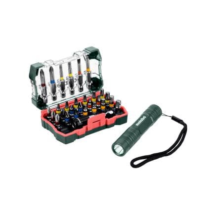 METABO 626721000 - Coffret d'embouts SP et Mini Flash light (29 pcs.)