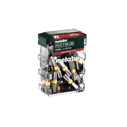 METABO 626716000 - Coffret d'embouts T30, SP (25 pcs.)