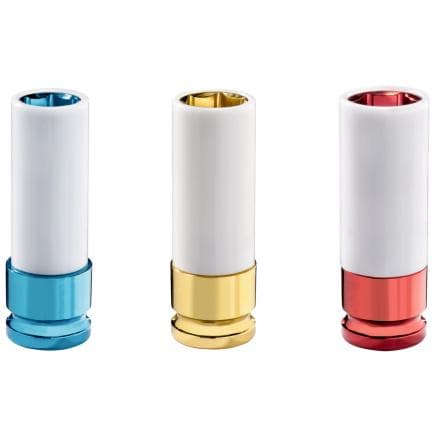 METABO 628833000 - Jeu de clés à douille 1/2" antichoc pour véhicules automobiles (3 pcs.)