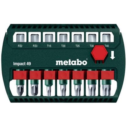 METABO 628850000 - Coffret d'embouts Impact 49