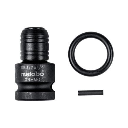 METABO 628837000 - Adaptateur 1/2" à 1/4" E6,3 antichoc (3 pcs.)