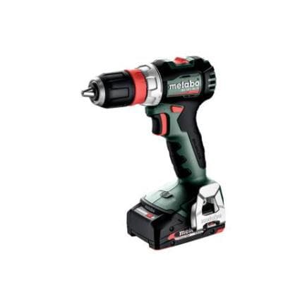 METABO 613156500 - BS 18 L BL Q - Perceuse-visseuse sans fil 18V 2Ah (avec 2 batteries et chargeur)