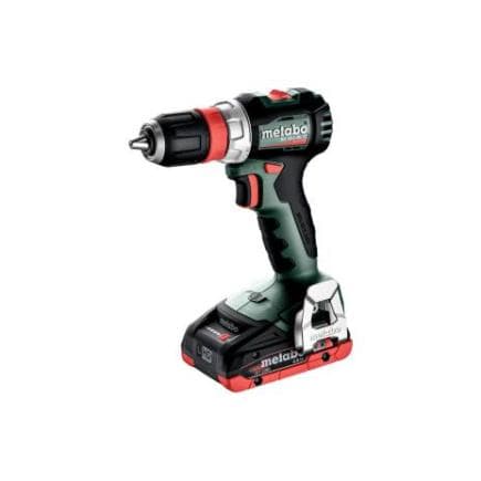 METABO 613156800 - BS 18 L BL Q - Perceuse-visseuse sans fil 18V 4Ah (avec 2 batteries et chargeur)