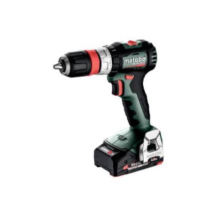 METABO 613158500 - SB 18 L BL Q - Perceuse à percussion sans fil 18V 2Ah (avec 2 batteries et chargeur)