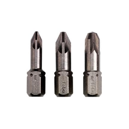 METABO 628538000 - Embouts Pozidriv PZ 1/ 2 / 3 Torsion (3 pcs.)