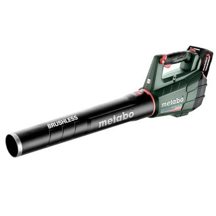 METABO 601607650 - LB 18 LTX BL - Souffleur de feuilles sans fil (avec 2 batteries et chargeur)