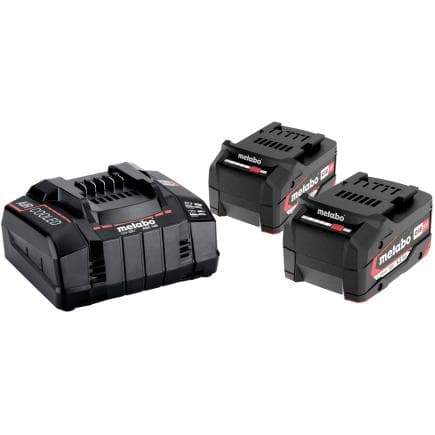 METABO 685051000 - Ensemble batterie et chargeur 2 x 18V 5,2 Ah