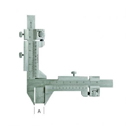 METRICA 10181 - CALIBRE POUR ENGRENAGES mod. 1 ÷ 18