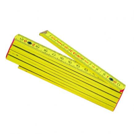 METRICA 22040 - 1 Mètre - Mètre de Poche en Bois