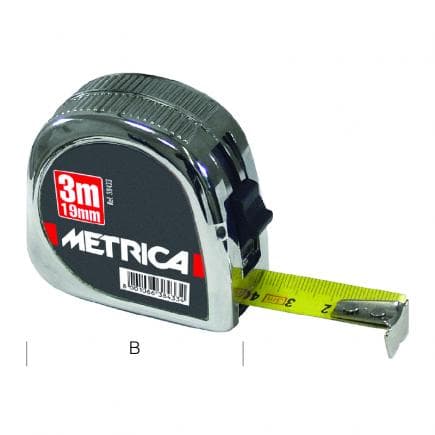 METRICA 38396 - FLEXOMÈTRE CHROMÉ