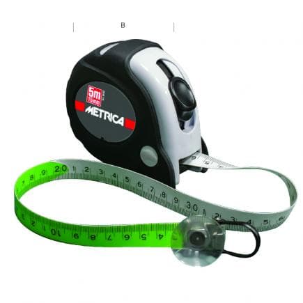 METRICA 38402 - FLEXOMETRE AVEC VENTOUSE