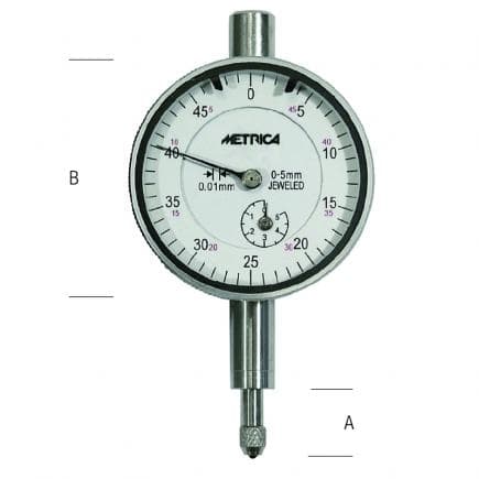 METRICA 41010 - COMPARATEUR DE PRÉCISION PETIT DIAMÈTRE 0-5mm