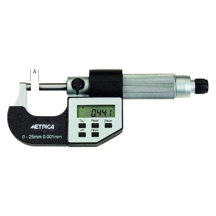 METRICA 44202 - MICROMÈTRE ÉLECTRONIQUE NUMÉRIQUE