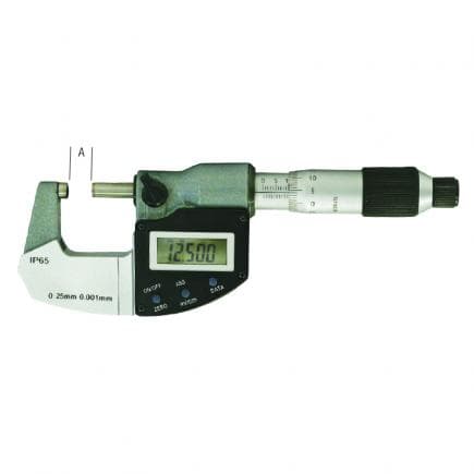 METRICA 44230 - MICROMÈTRE ÉLECTRONIQUE NUMÉRIQUE IP65 0-25mm