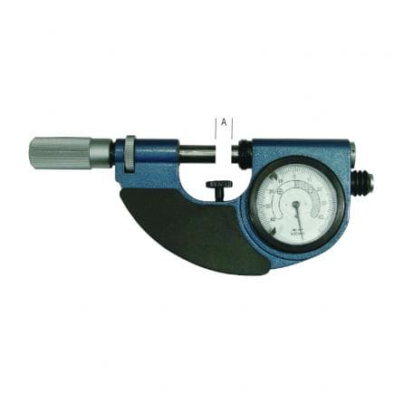 METRICA 44381 - Micromètre avec comparateur 0-25mm