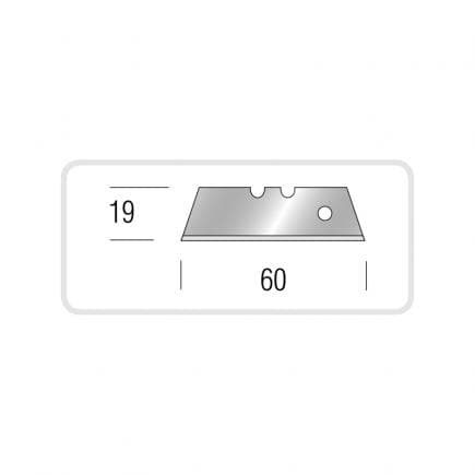 METRICA 49054 - LAMES DE RECHANGE 10 pièces