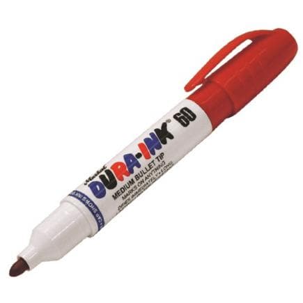 METRICA 50001M - DURA-INK® (*) 60 - MARQUEUR À POINTE RONDE - Paquet de 12 pièces