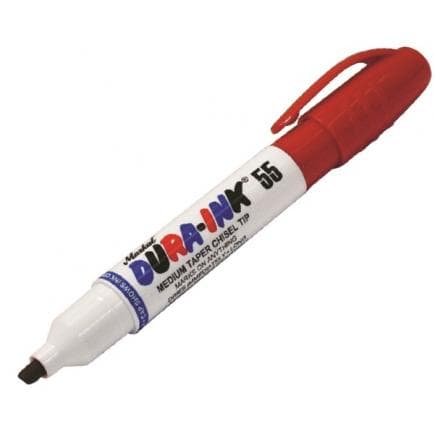 METRICA 50005M - DURA-INK® (*) 55 - MARQUEUR À POINTE BISELÉ - Paquet de 12 pièces