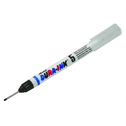 METRICA 50018M - DURA-INK® (*) MARQUEUR DE SECTION 5 - 1mm - Paquet de 12 pièces - Couleur NOIR