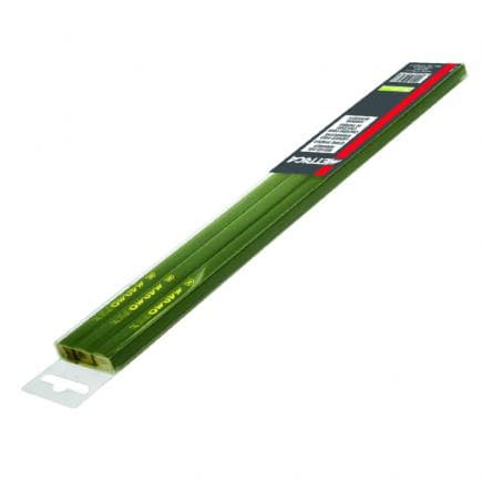 METRICA 50392 - PAQUETS SUSPENDUS 3 CRAYONS POUR MARBREUSES 24cm VERT