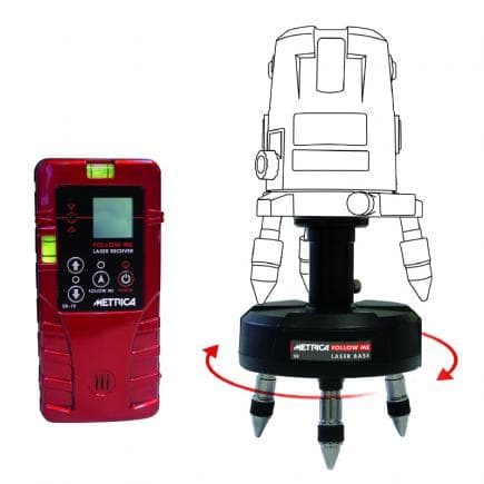 METRICA 60611 - RÉCEPTEUR SUIVEZ-MOI + BASE ROTATIVE