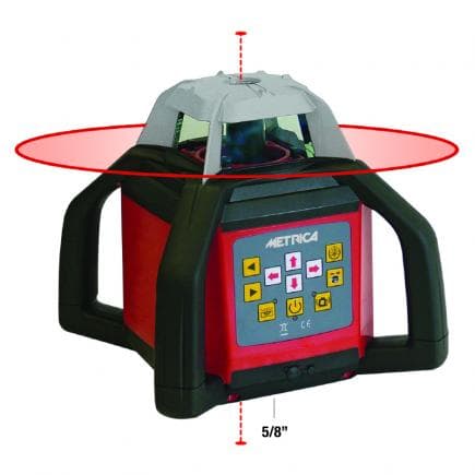 METRICA 61350 - RÉCEPTION LASER ROTATIF AUTO-NIVELANT 4 CÔTÉS