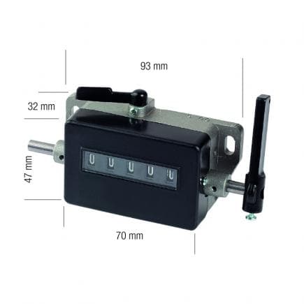METRICA 65060 - COMPTEUR DE COUPS À 5 CHIFFRES