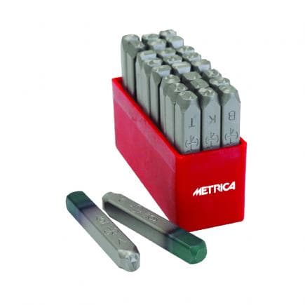 METRICA 70133 - POINÇONS PROFESSIONNELS SÉRIE ALPHABET
