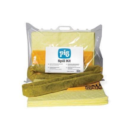 NEW PIG CSKCC15 - PIG® Essentials Kit Anti-D'eversement HazMat - Sac à Fermeture Clips