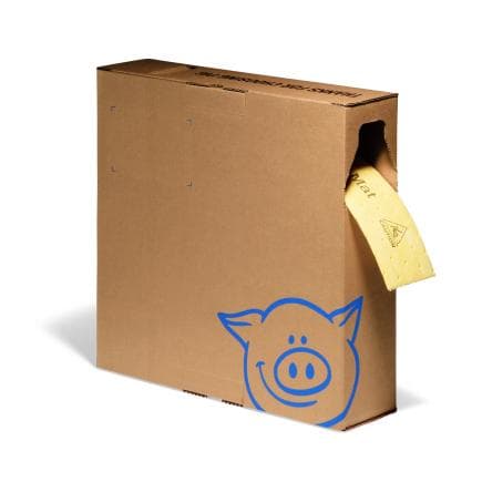NEW PIG MAT4150-YW - Rouleau de tapis absorbant en carton distributeur PIG®