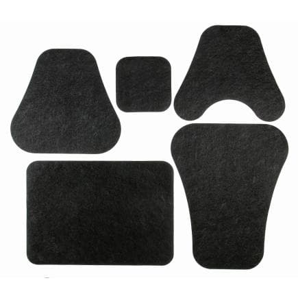 NEW PIG GRP7000-BK - Jeu de tapis adh'esifs PIG® Grippy® pour toilettes
